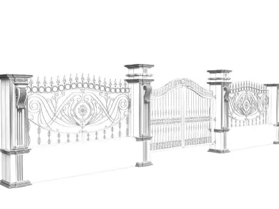 Iron Gate 3D model