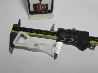 Part of Rear Trunk Lid Lock Latch Mercedes-Benz A6387430488 3D print model