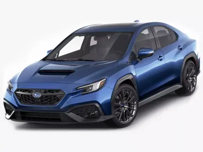 Subaru WRX 2022 3D model
