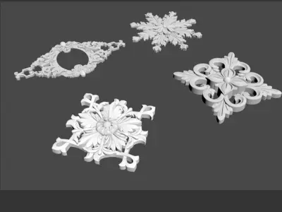 Trim Ornament 39 3D model