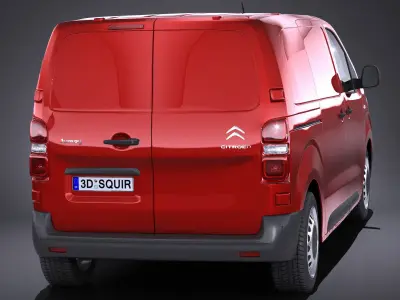 Citroen Jumpy 2018 3D model