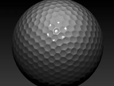 Golf Ball 3D 3D model