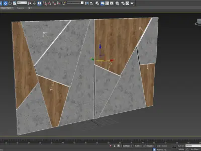 Wall Panel 24 3D model
