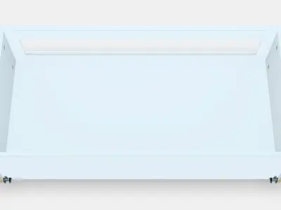 KOMPLEMENT Drawer with framed glass front 4 Low-poly 3D model