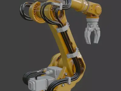 Robotic Arm 3D Model 3D model