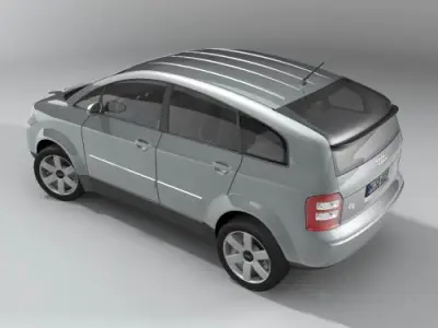 Audi A2 2004 3D model
