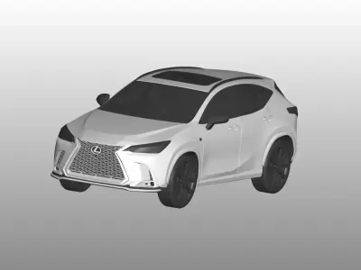 Lexus NX300  3D model