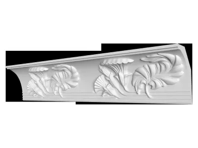 cornices of the ceiling 1 Free 3D print model