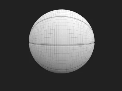 Basketball 3D model 5