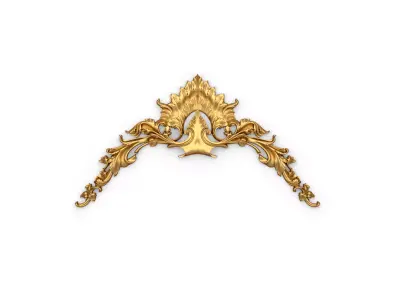Classic decor ornament 324 3D model