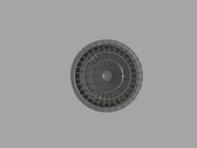 Bird Cage Low-poly 3D model shop