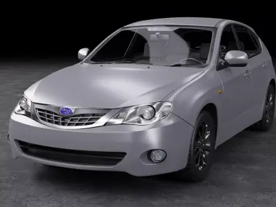 Car Subaru Impreza  3D model