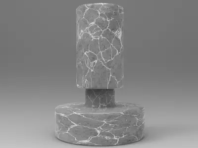 Susa Vase Low-poly 3D model