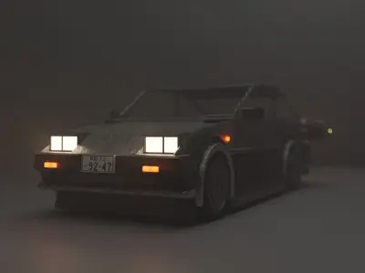 Car model blender 3D model