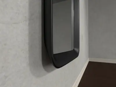 Wall Mirror Low-poly 3D model