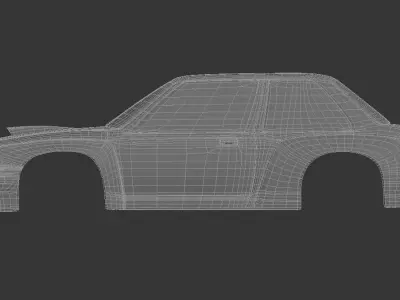 Body RC car 1-24 3D print model