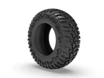 cooper discoverer tyre  3D print model
