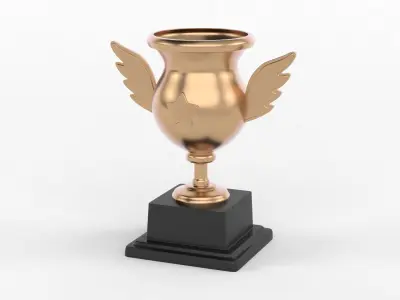 Trophy Cups 3D model purchase