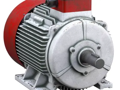 Electric motor 3D model