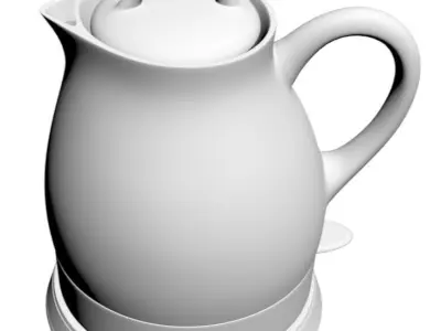 Decorative kettle 3D model