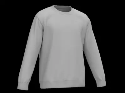 Kids male long sleeve 3D model