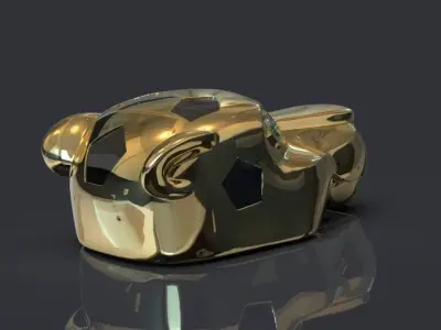 Panthere crtyer 3d printable model  3D print model