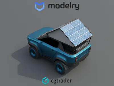 Overland Vehicle 3D model