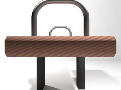 Playground Element - See-Saw 3D model