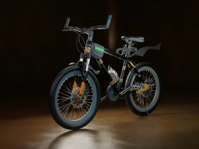 awesome bike Free 3D model