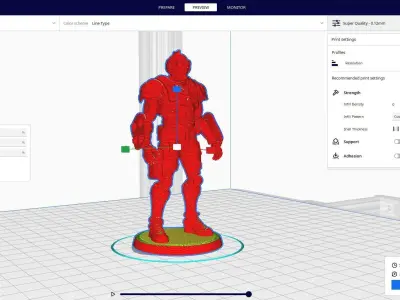 steampunk robotic 4 3D print model