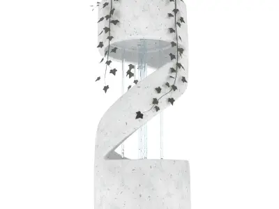 Water Fountain - Spiral 3D model