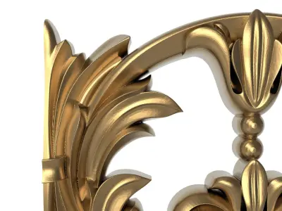  decorative pattern ready for 3D printing 3D model 300
