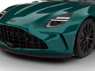 Aston Martin Vantage S 2026 HQ 3d model 3D model