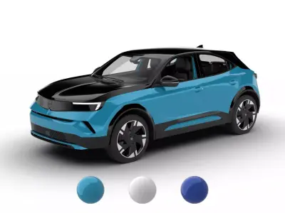 Opel Mokka 2025 3d model 3D model