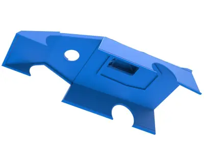 Shell of Dirt Modified stock car Scale 1 to 25 3D print model