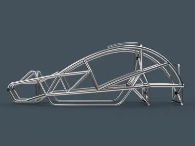 Buggy Frame 3D model