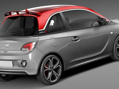 Opel Adam S 2015 3D model