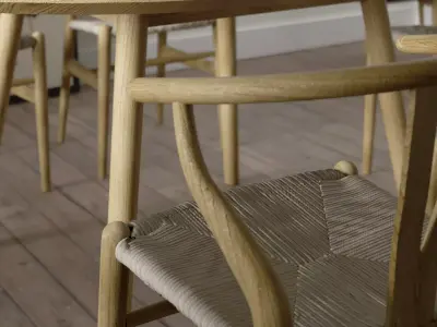 Indoor Decorative set Carl Hansen and Son 3D model