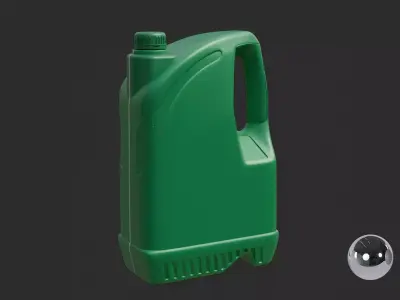 Engine Oil - Can  3D model
