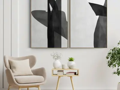 Photo Frame 167 Low-poly 3D model