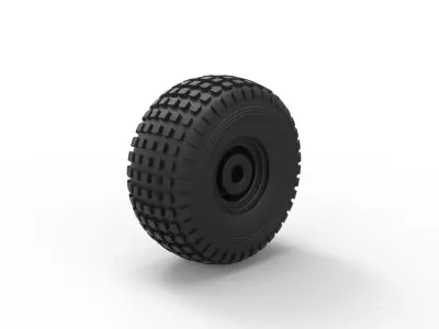 Offroad wheel 18 3D print model