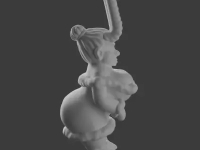 Mrs Krampus 3D print model