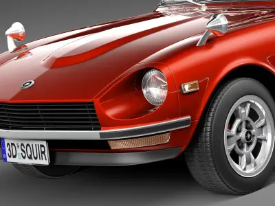 Datsun 240z 1969-1978 3D model