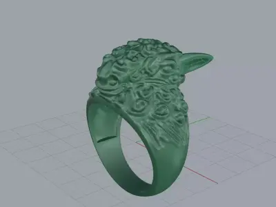 nhan con cuu 3D print model