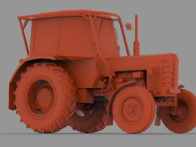 Zetor 4011 3D print model