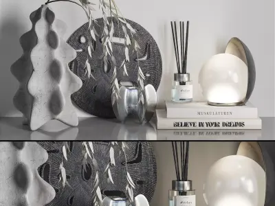 Decorative set050 3D model