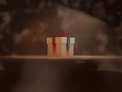 Gift Box 3D Model Free 3D model