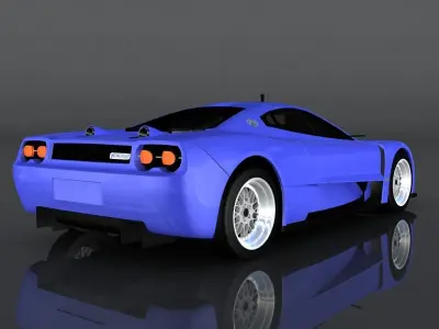 Joss JT1 Low-poly 3D model