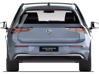 Volkswagen Golf 2024 3D model