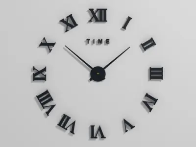 Wall Clock 3D model